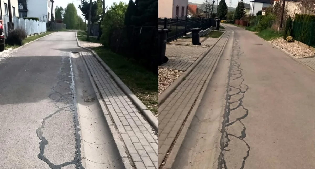 Ul. Jedności do poprawki. Wykonawca musi porządnie naprawić usterki