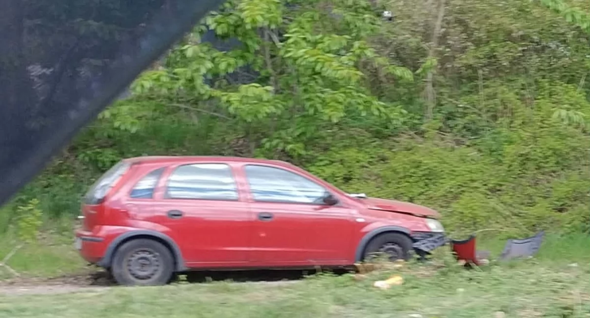 Zapomniany wrak na ul. Oświęcimskiej