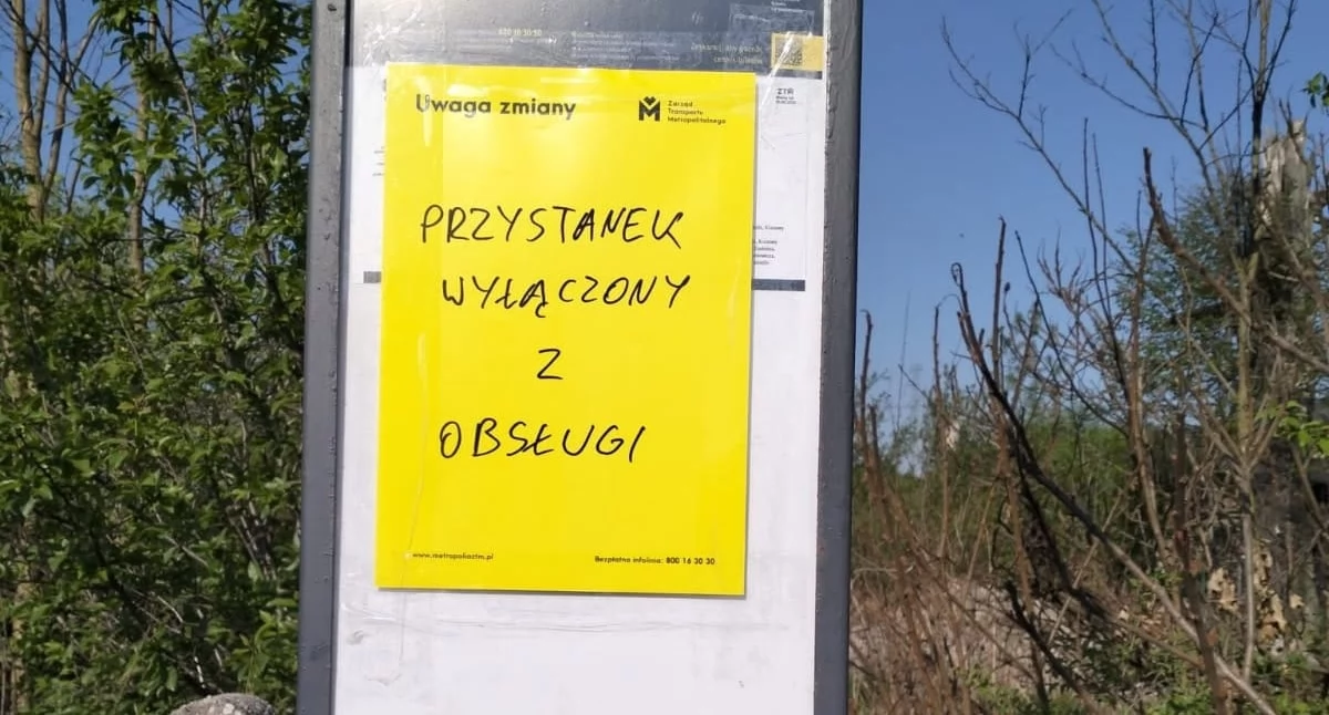 Mieszkańcy Ławek zostali zaskoczeni niezapowiedzianymi zmianami przystankowymi
