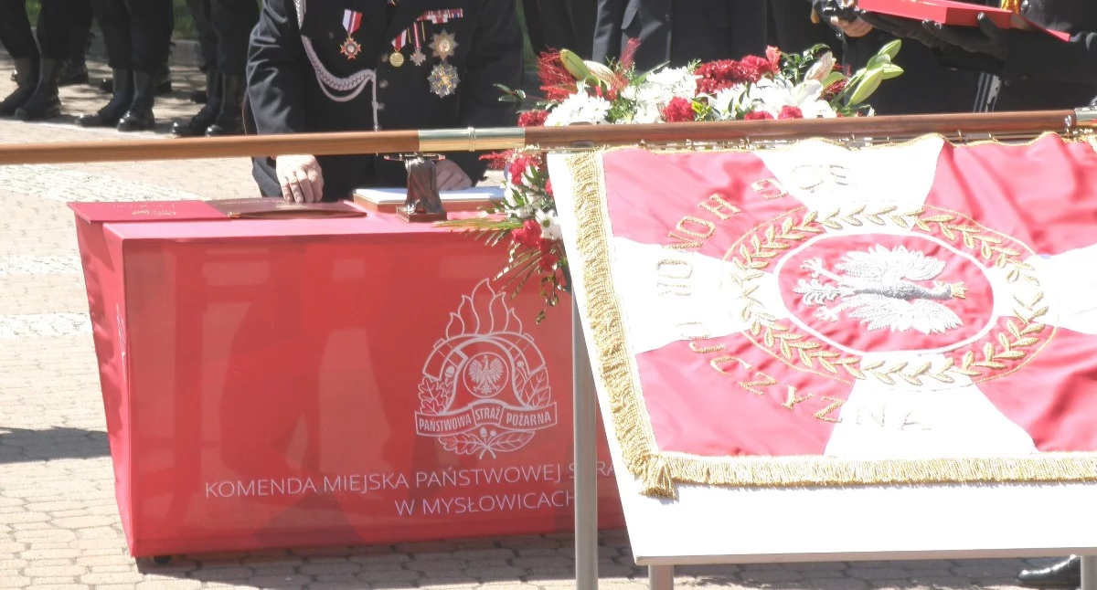 Mysłowiccy strażacy mają swój sztandar