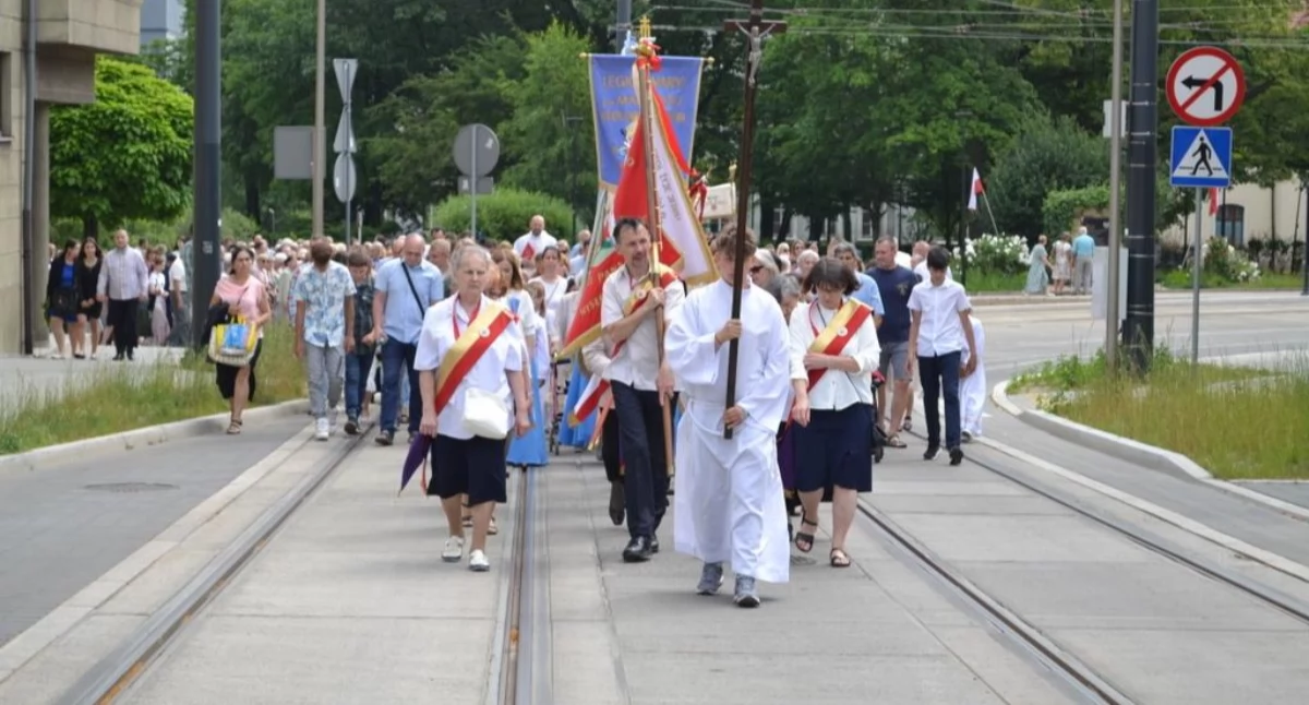 Boże Ciało w Centrum Mysłowic. Trasa procesji