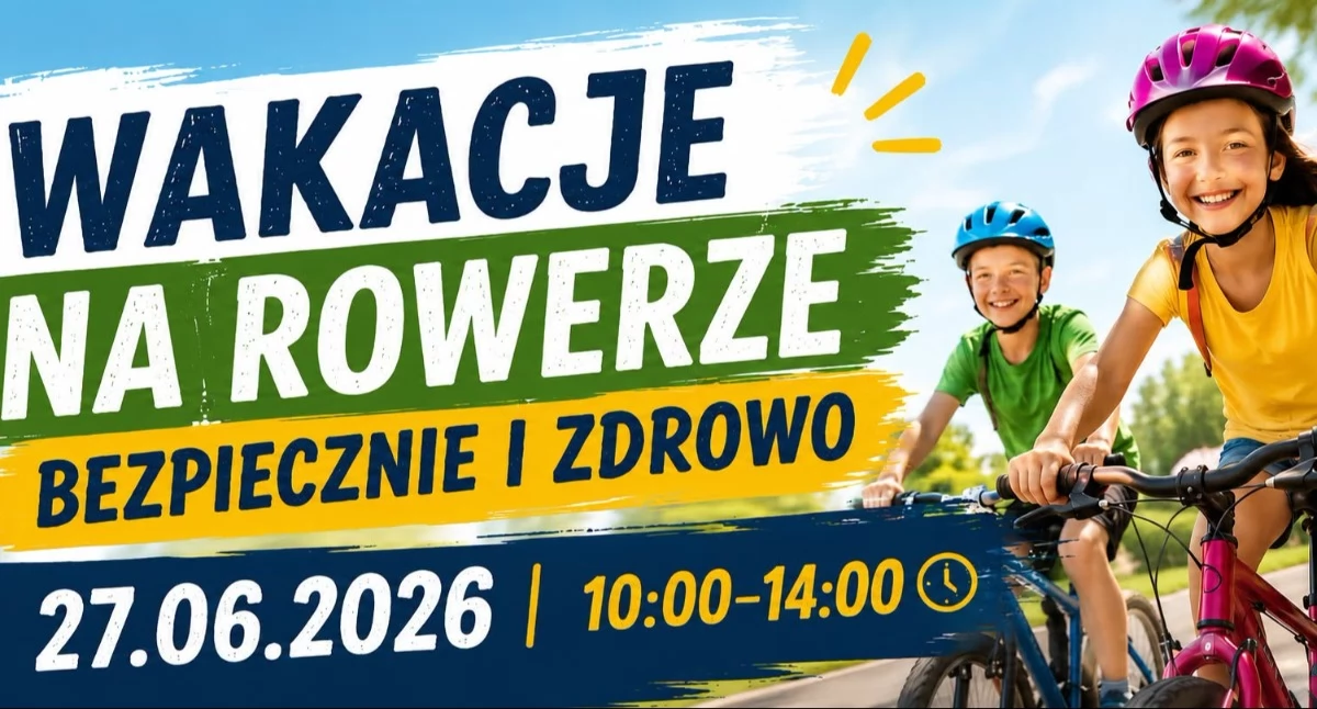 Wakacje na rowerze w Centralnym Muzeum Pożarnictwa w Mysłowicach. Bezpiecznie i zdrowo!