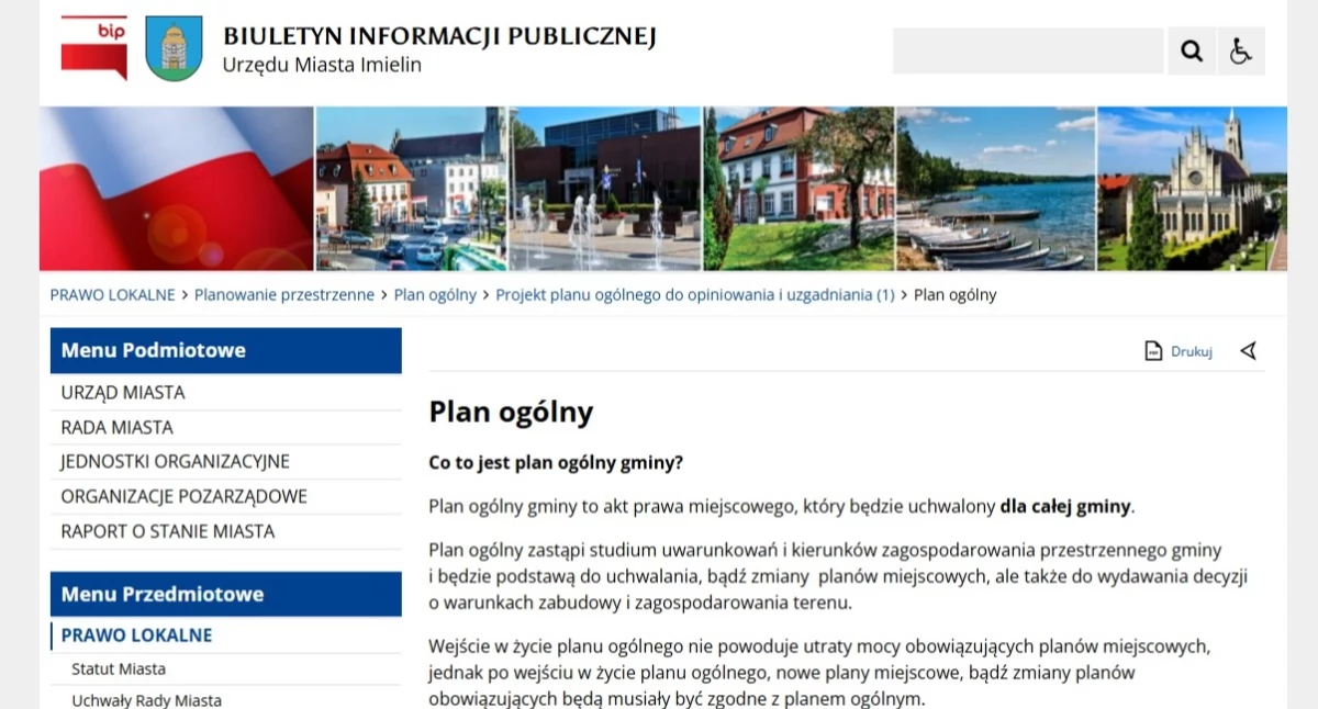 Plan ogólny wraca na sesję. Imielin musi dostosować dokument do wytycznych wojewody