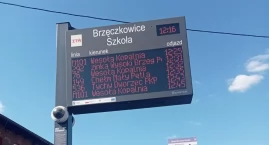 Świetlna tablica rozkładu jazdy  ZTM zrobiła sobie wolne? 