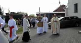 Ks. Bartosz Morawski z Krasów odprawił swoją pierwszą mszę