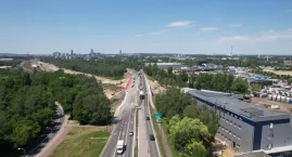 Kierowcy korzystają już z nowego wiaduktu przy ul. Bagiennej