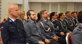 Mysłowiccy policjanci świętowali. Wręczono awanse i nagrody