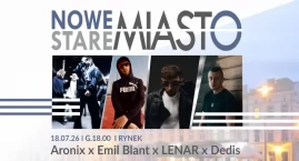 Aronix, Emil Blant, LENAR i Dedis wystąpią na Rynku &hellip;
