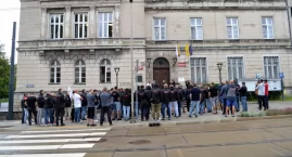Związkowcy walczą o prawa pracowników ZOMM. Protest &hellip;