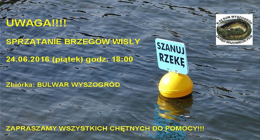 SPRZĄTANIE BRZEGÓW WISŁY