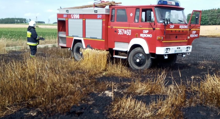 Pożar w miejscowości Kobylniki