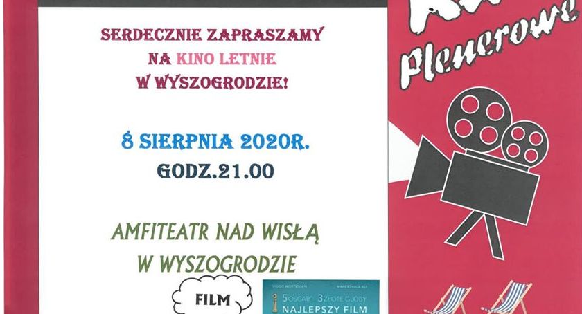 Plenerowe Kino Letnie Wyszogród 8.08.2020 
