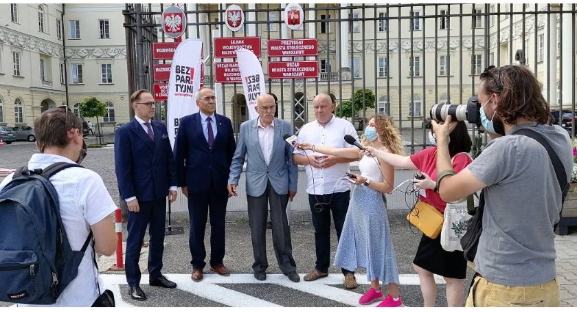 MWS i Bezpartyjni Samorządowcy złożyli wniosek o referendum w sprawie podziału Mazowsza
