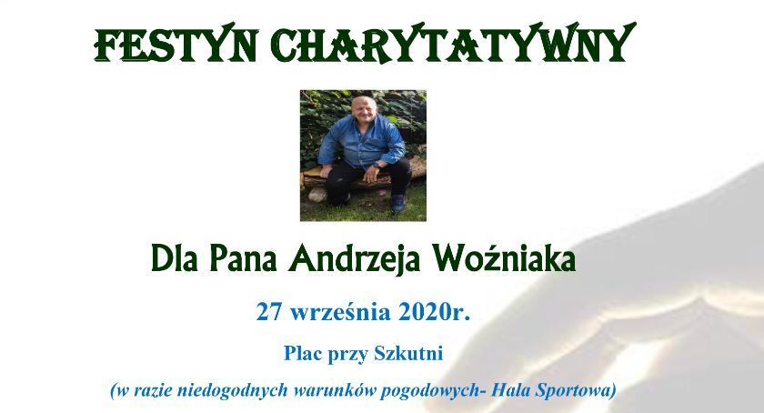 Festyn Charytatywny Dla Andrzeja Wozniaka 27 09 2020