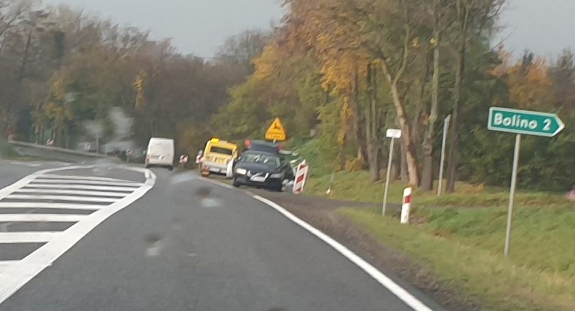 Wypadek. Droga nr 62 03.11.2020