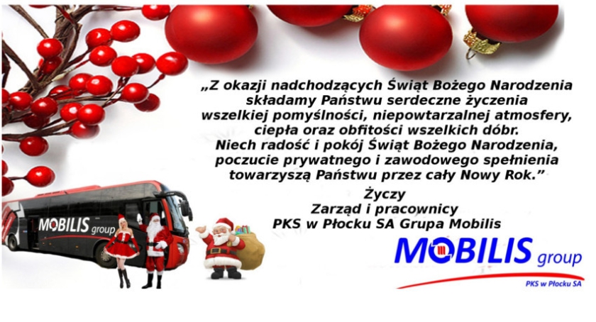 Życzenia Swiąteczne Mobilis