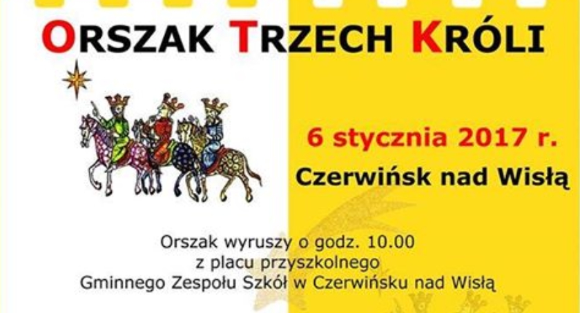 Orszak Trzech Króli- Czerwińsk 6,01,2017 godz 10,00 