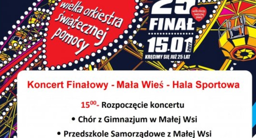XXV Wielki Finał WOŚP w Małej Wsi
