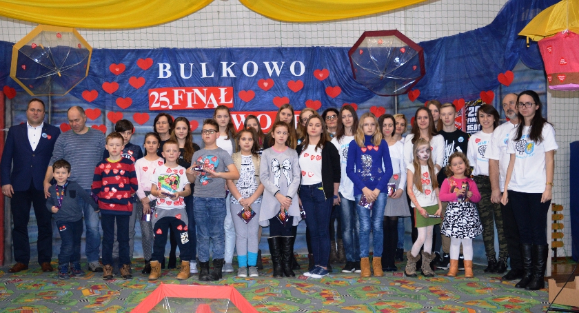 25. Finał Wielkiej Orkiestry Świątecznej Pomocy w Bulkowie.