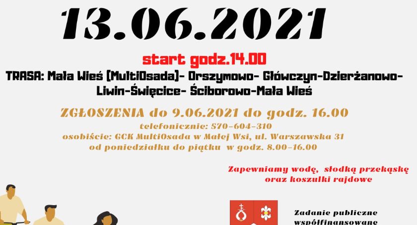 Rowerem przez Gminę Mała Wieś - 13.06.2021