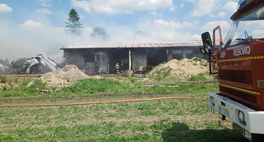 Pożar w Garwolewie 19.06.2021