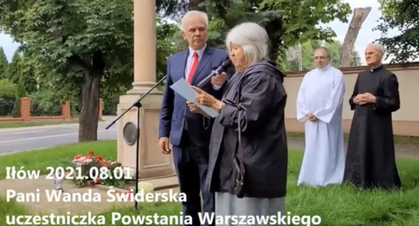Pani Wanda Świderska - wspomnienia uczestniczki Powstania Warszawskiego. Iłów 2021.08.01