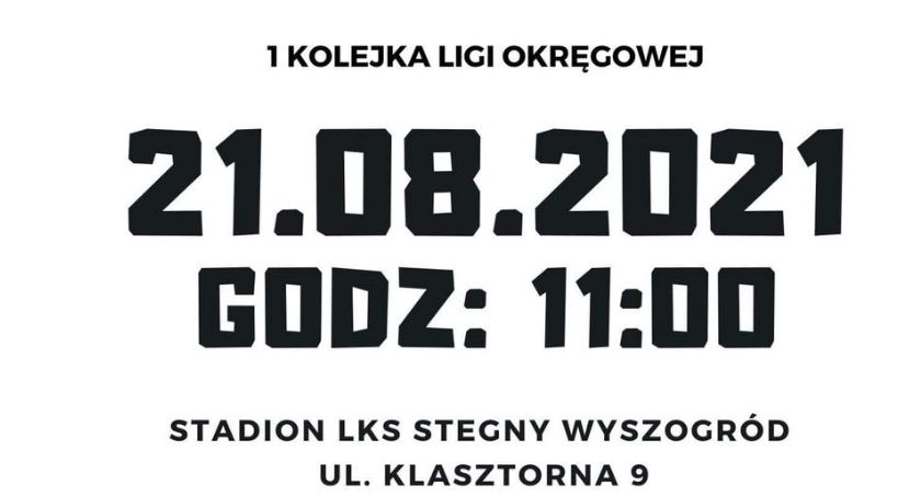 Mecz Stegny Wyszogród - Unia Czermno