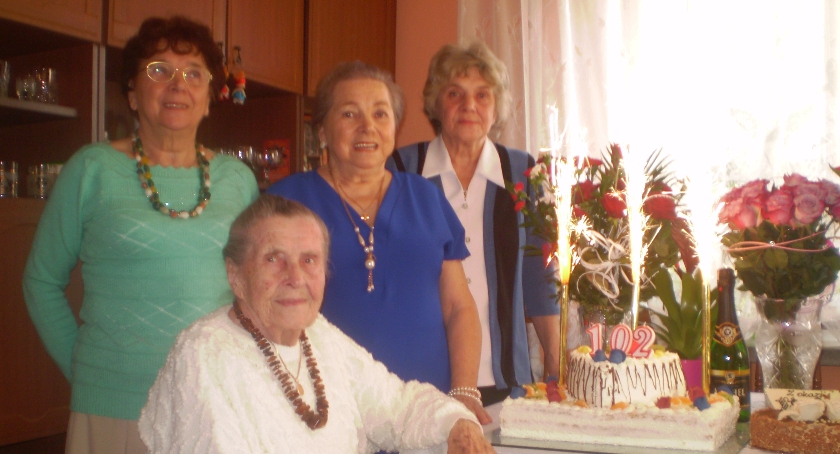 102-letnia jubilatka z Rębowa