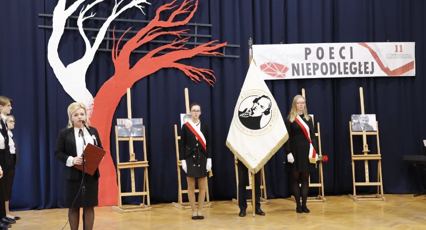 Szkolne obchody Odzyskania Niepodległości ZS Wyszogród
