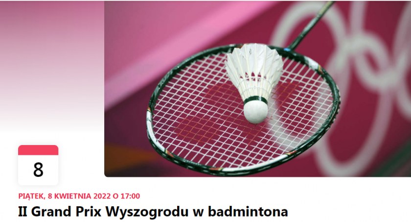 GRAND PRIX WYSZOGRODU W BADMINTONIE