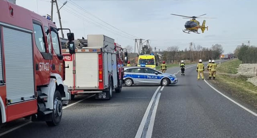 Policja poszukujemy świadków wypadku. 31,03,2022 godz ok 9,00 Wola gm. Czerwińsk 