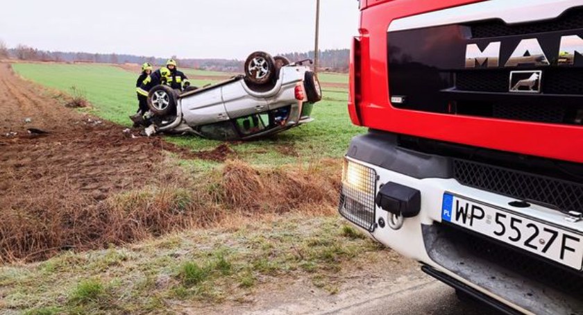Wypadek w miejscowości Kobylniki w dniu 28 grudnia 2022