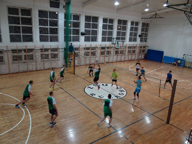 Sprawdzian sportowy siatkarzy ZKS Bulkowo-Praga Volley Team