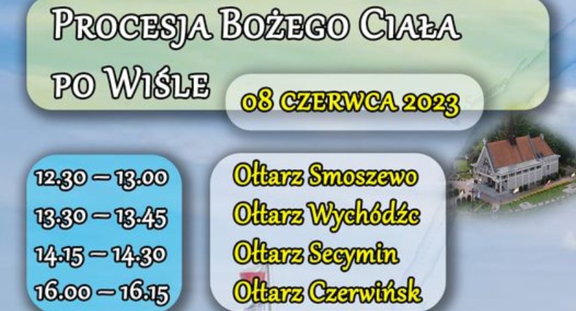 Procesja Bożego Ciała po Wiśle - 8 czerwca 2023 