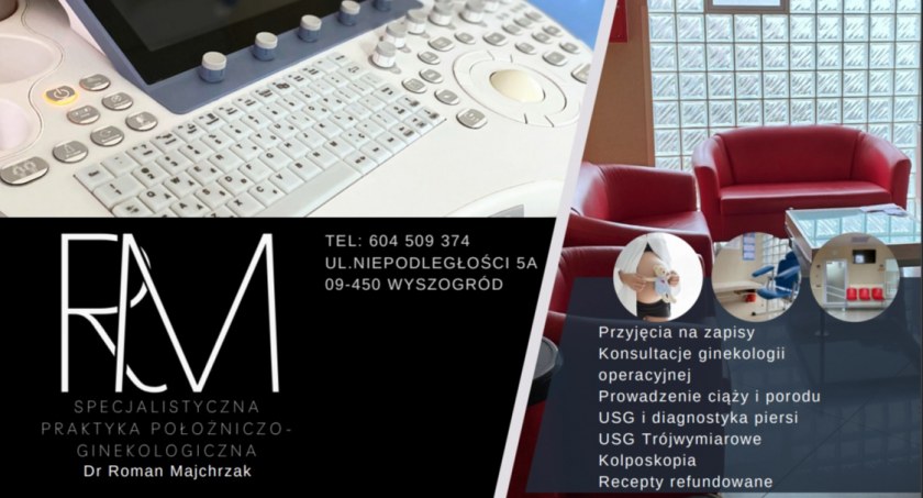 Nowy prywatny SPECJALISTYCZY GABINET POŁOŻNICZO-GINEKOLOGICZNY w Wyszogrodzie