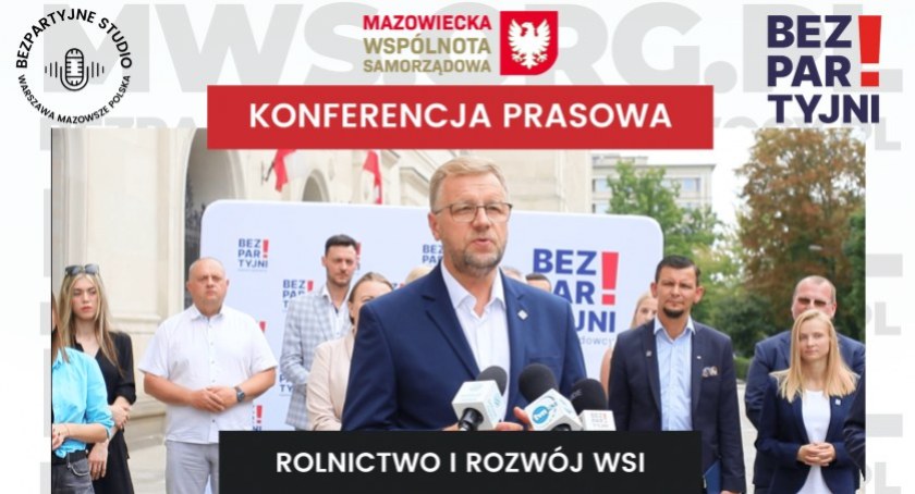 Konferencja Prasowa pod Ministerstwem Rolnictwa - Burak dla Kołodziejczaka