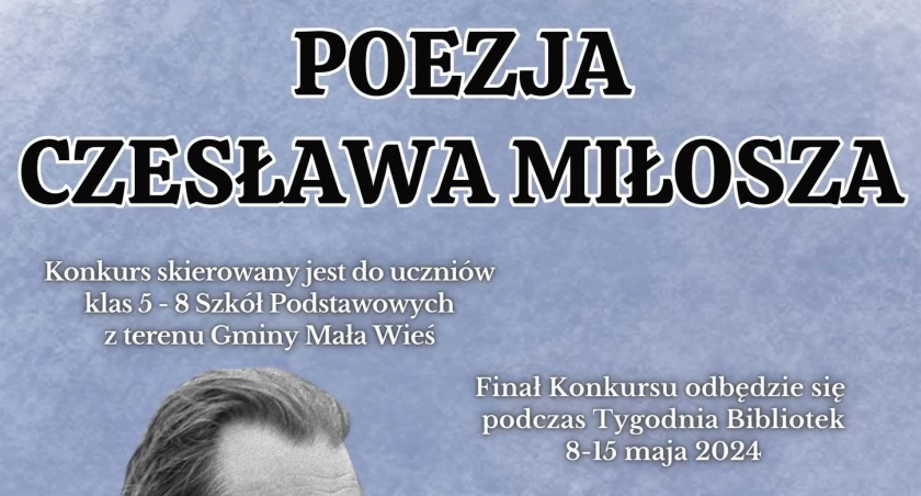 II Gminny Konkurs Recytatorski pt. „Poezja Czesława Miłosza”. 