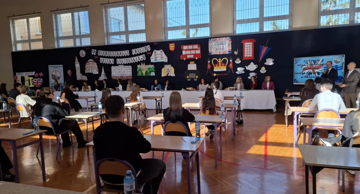 XII Edycja Międzyszkolnego Konkursu Języka Angielskiego.