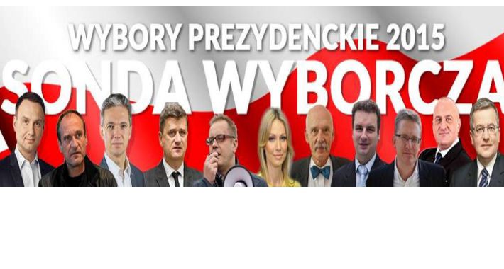 Na kogo zagłosujesz? - wybory prezydenckie 2015 SONDA