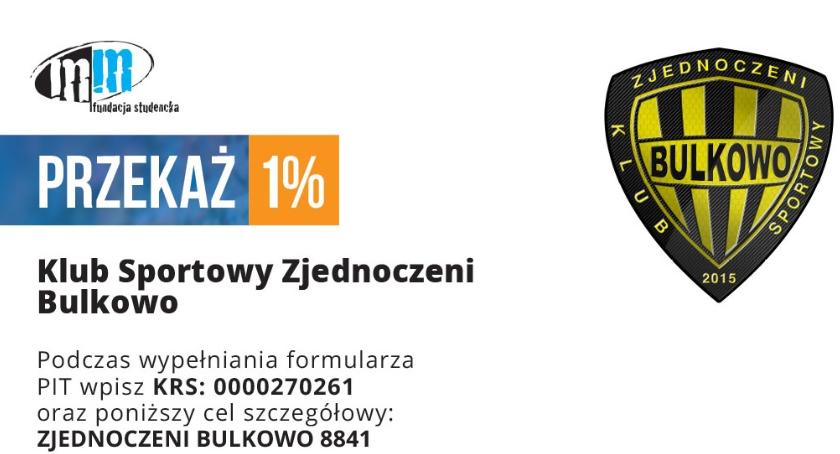 1% podatku z PIT - ZJEDNOCZENI BULKOWO 8841