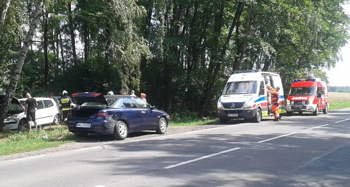 Wypadek w Chylinie