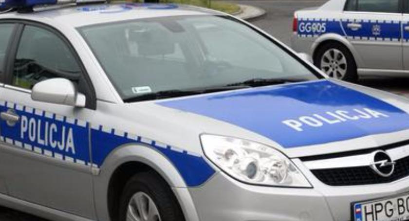 Wypadek motocyklisty w okolicach Bulkowa