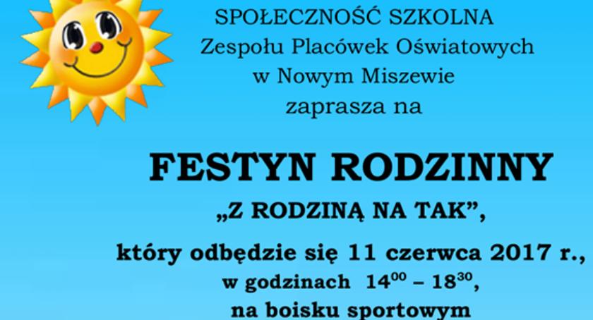 Festyn Rodzinny ,,Z rodziną na tak  w Nowym Miszewie .