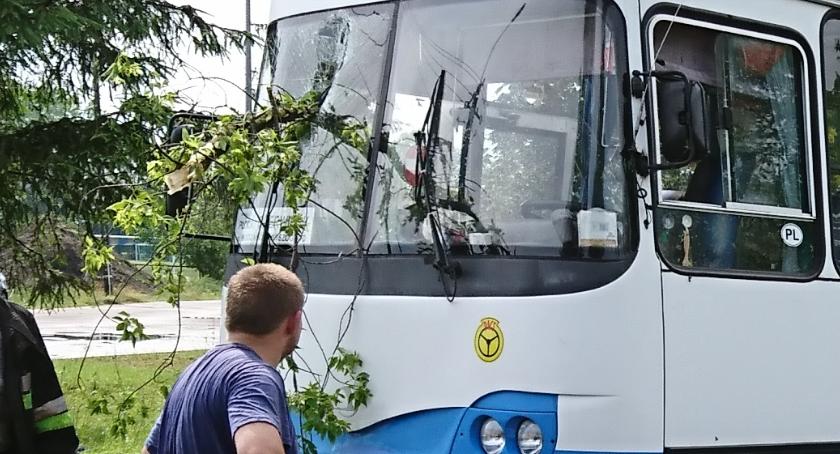 Efekty Nawałnic w rejonie Bodzanowa