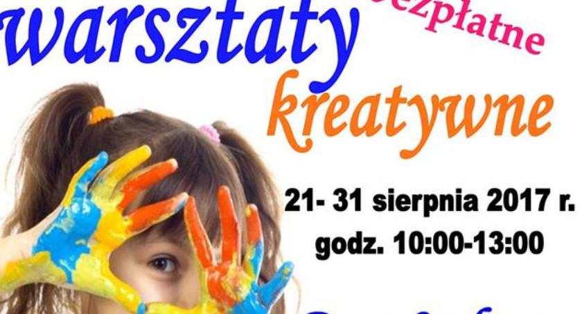 Warsztaty Kreatywne dla dzieci  w Rogozinie.