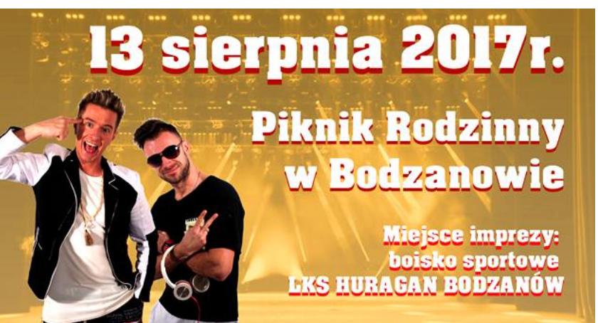 Piknik Rodzinny w Bodzanowie .