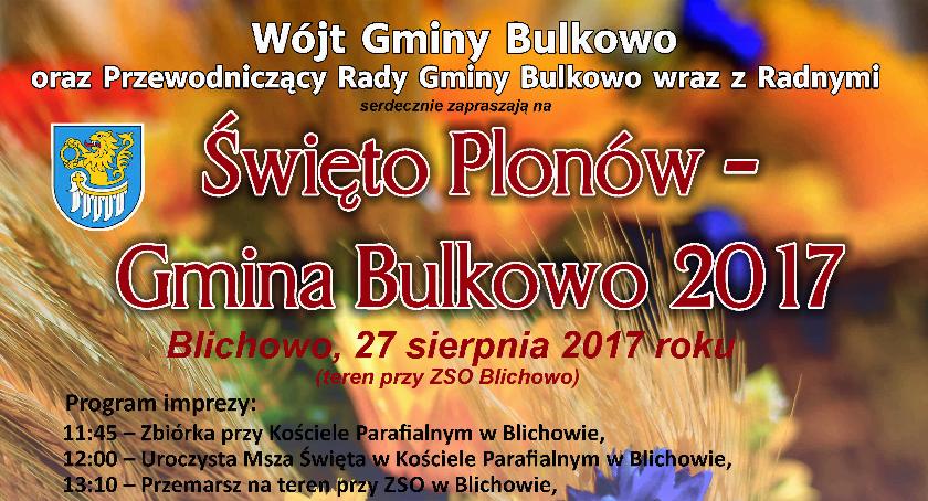 „Święto Plonów – Gmina Bulkowo 2017”