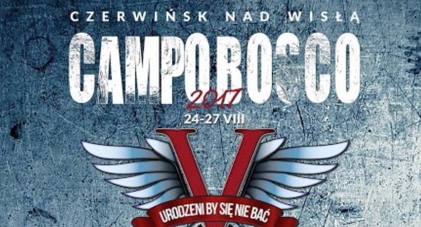 Salezjański festiwal młodzieży Campo Bosco 2017 w Czerwińsku nad Wisłą