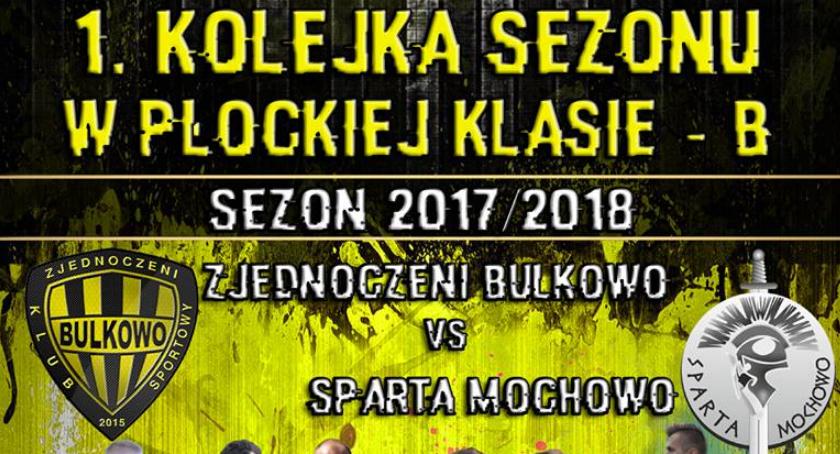 I kolejka sezonu Zjednoczonych Bulkowo w Płockiej Klasie B