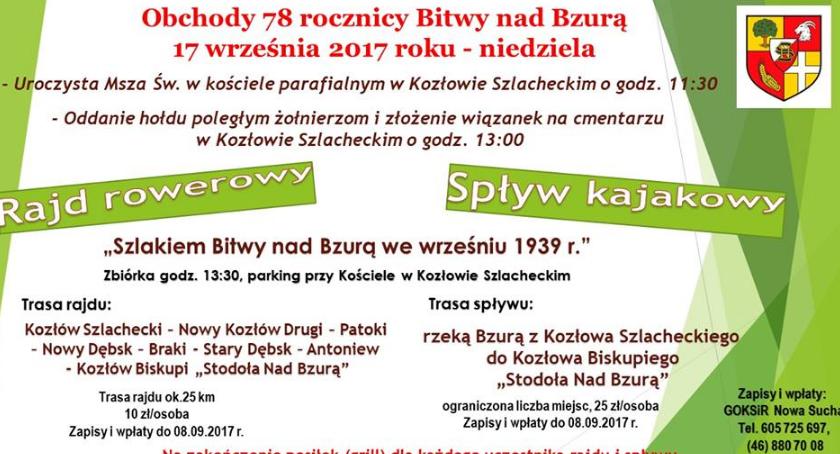 Obchody 78 -rocznicy Bitwy nad Bzurą .